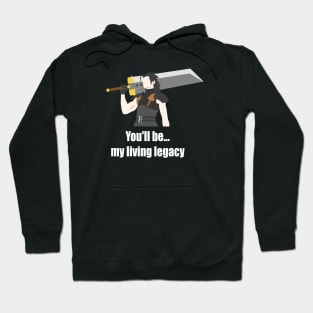 Sad Zack Fair Quote Final Fantasy VII Hoodie